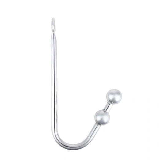 Anal Hooks Anal Two Stainless Hook Balls Steel 4417 Pleasurable 0909